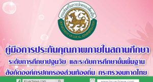 คู่มือการประกันคุณภาพ
