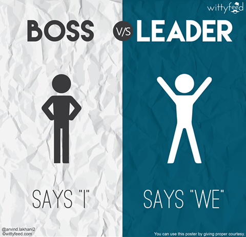8 พฤติกรรมที่แตกต่างระหว่าง เจ้านาย VS ผู้นำ