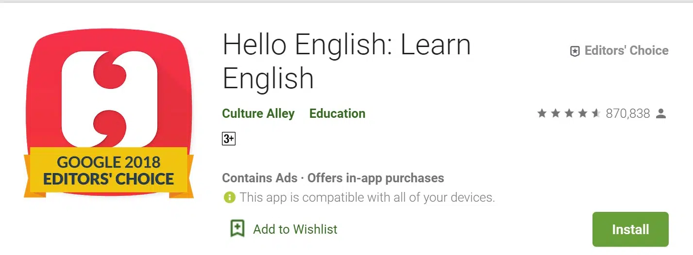 Hello English: Learn English