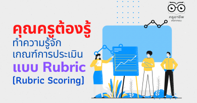 ทำความรู้จักกับการใช้เกณฑ์การประเมินแบบ Rubric (Rubric Scoring) เพื่อใช้ประกอบการประเมินฯ ทำความรู้จักกับการใช้เกณฑ์การประเมินแบบ Rubric (Rubric Scoring) เพื่อใช้ประกอบการประเมินฯ