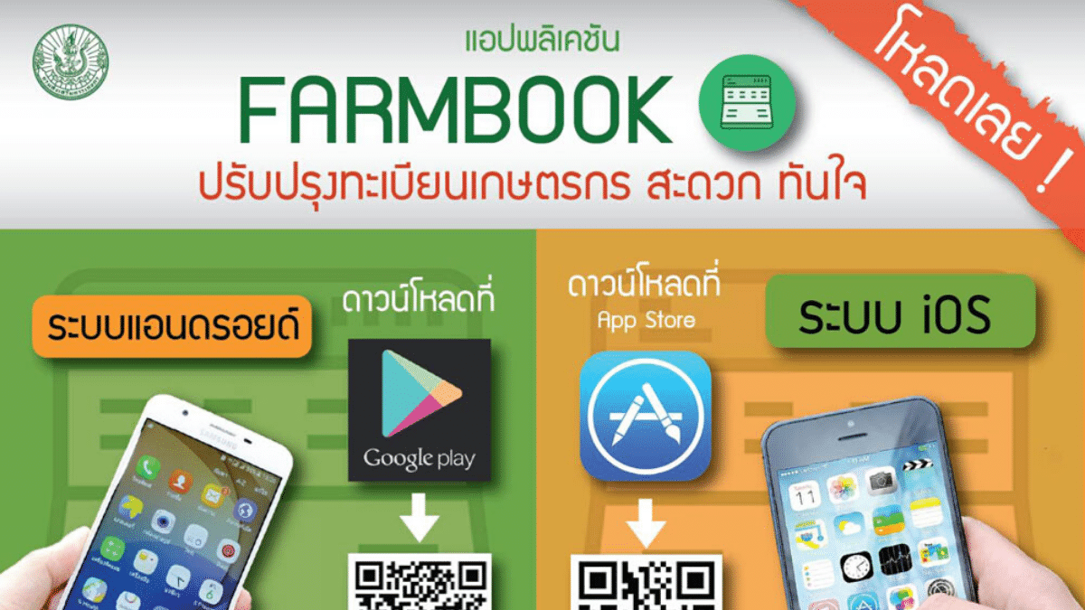 ตรวจสอบข อม ลเกษตรกรผ านแอปพล เคช น Farmbook ร บเง นช วยเหล อ บาท คร อาช พดอทคอม มากกว าอาช พคร ค อการเป นคร ม ออาช พ