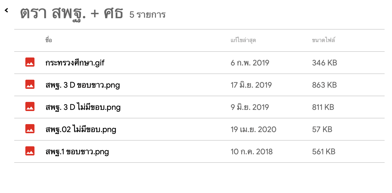 ตราสพฐ รูปแบบ 3 มิติ 3D และมาตรฐาน ตรากระทรวงศึกษาธิการ ไม่มีพื้นหลัง