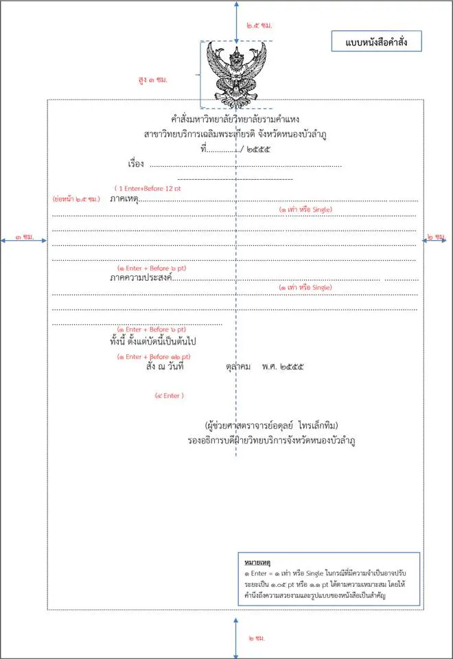 การเขียนหนังสือราชการ “ประเภทของหนังสือราชการ 6 ชนิด”