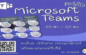 แนะนำวิธีการเรียนการสอน-การวัดประเมินผล โดยใช้ Microsoft Teams สำหรับการศึกษา