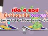 เปิด 4 แอป ยืมเงินฉุกเฉิน 5000 บาท รู้ผลไวสุดใน 15 นาที โอนจริงภายใน 24 ชม.