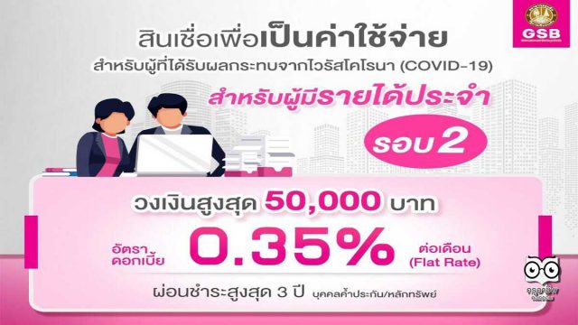 ฉุกเฉินออมสิน ‘ออมสิน’ ปล่อยกู้สินเชื่อดอกเบี้ยต่ำ ‘สินเชื่อฉุกเฉิน’ สูงสุดรายละ 50,000 บาท รอบสอง