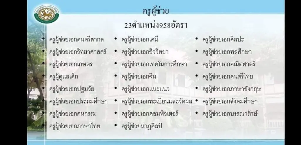 ด่วน!! ท้องถิ่น​เปิดสอบข้าราชการ​ปี63 จำนวน​ 4,157​ อัตรา ครูผู้ช่วย 23 สาขาวิชาเอก 958 อัตรา