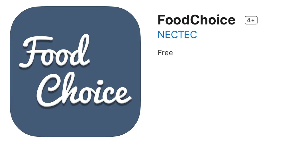 แนะนำแอปพลิเคชั่น สำหรับด็กๆ และผู้ปกครอง "Foodchoice เช็คข้อมูลโภชนาการก่อนซื้อ"