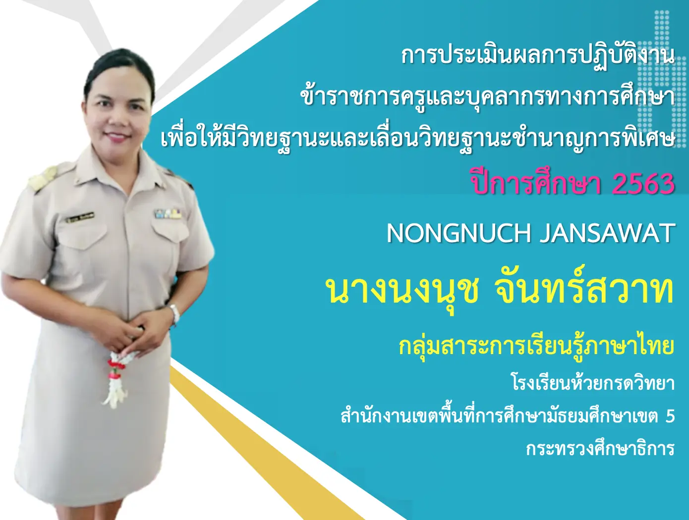 แจกฟรี!! ตัวอย่างไฟล์งานนำเสนอ PowerPoint คณะกรรมการกลั่นกรอง เลื่อนวิทยะฐานะ ตามเกณฑ์ ว21 