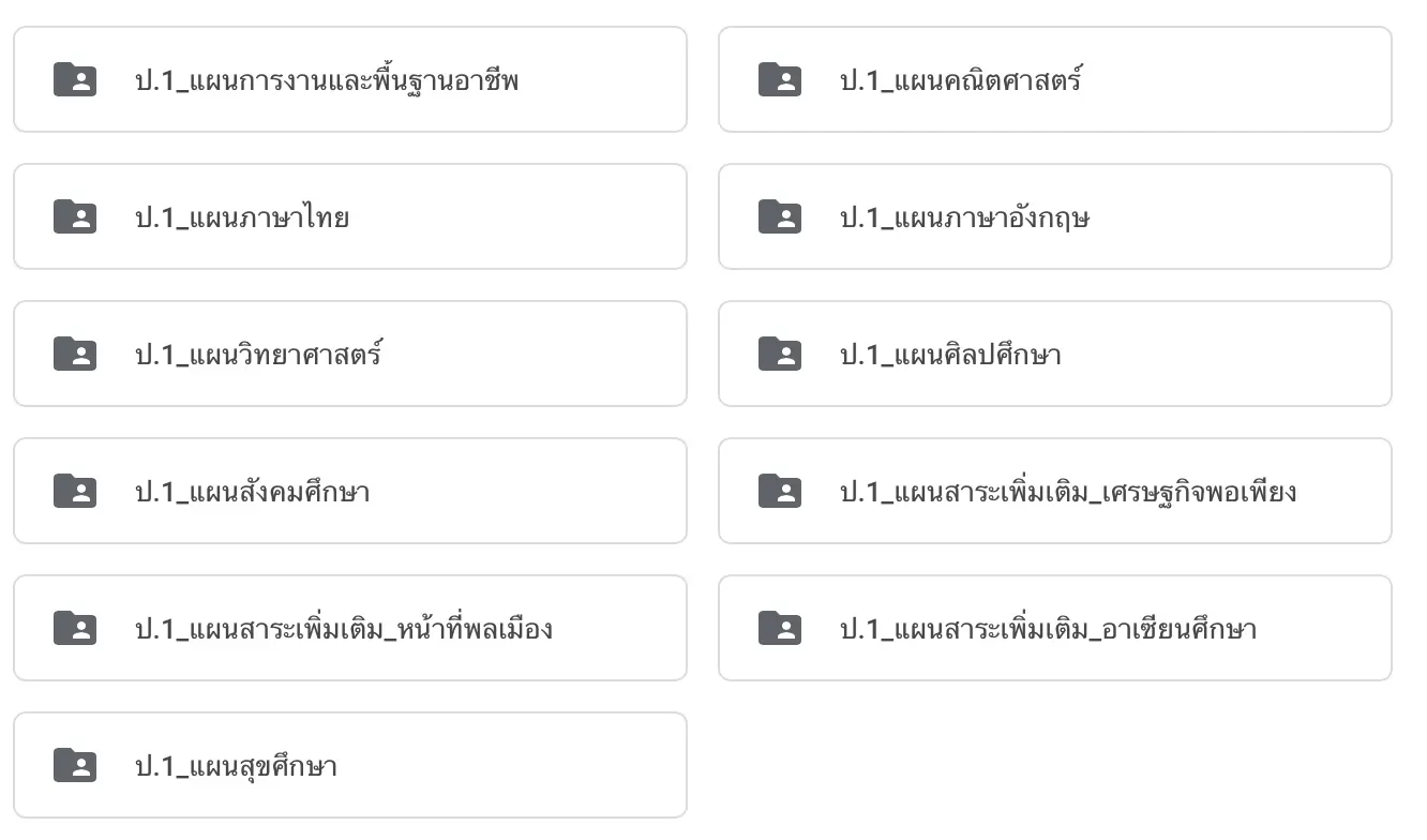 ดาวน์โหลดฟรี!! แผนการจัดการเรียนรู้ ทุกรายวิชา ชั้น ป.1-ป.6 ไฟล์เวิร์ด แก้ไขได้