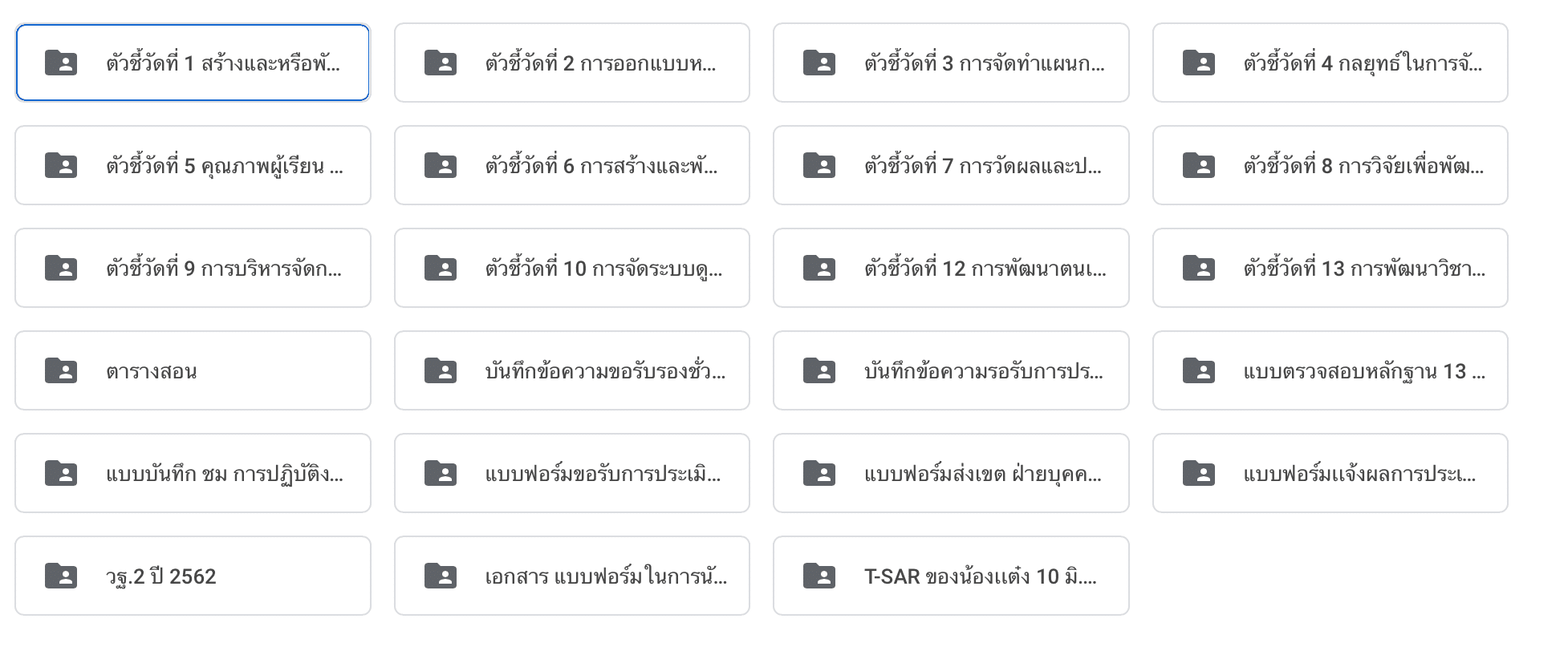 ดาวน์โหลด รวมตัวอย่างเอกสาร การประเมินวิทยฐานะ คศ.2 (เกณฑ์ใหม่ ว21) ไฟล์แก้ไขได้