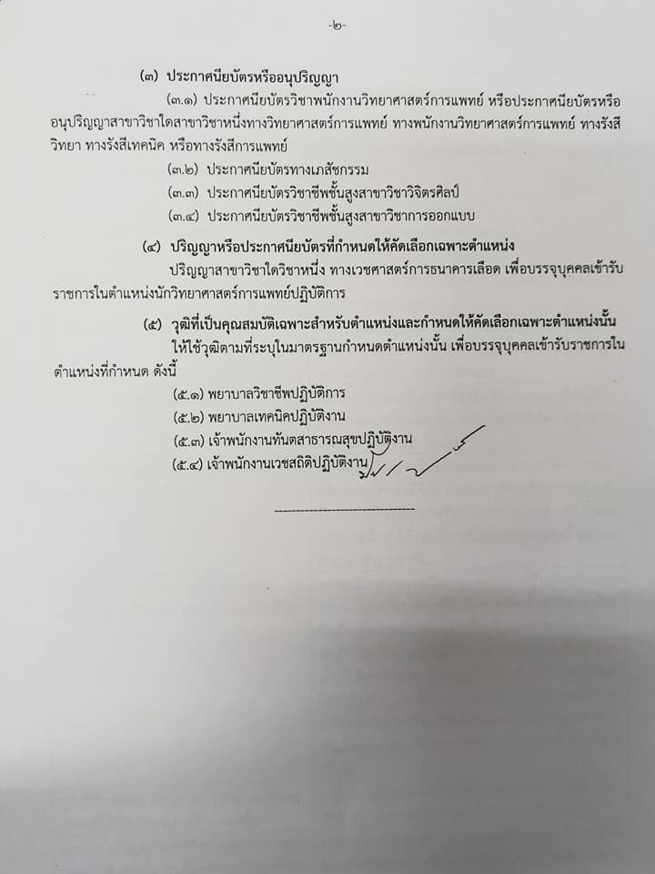 มาแล้ว!! ประกาศคุณวุฒิ​การศึกษา​ที่​ ก.จ.​ ก.ท.​ และ​ ก.อบต.​ กำหนดให้คัดเลือกเพื่อบรรจุ​เข้ารับราชการ กรณีพิเศษ​ที่ไม่จำเป็นต้องสอบแข่งขัน