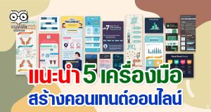 แนะนำ 5 เครื่องมือ สร้างคอนเทนต์ออนไลน์