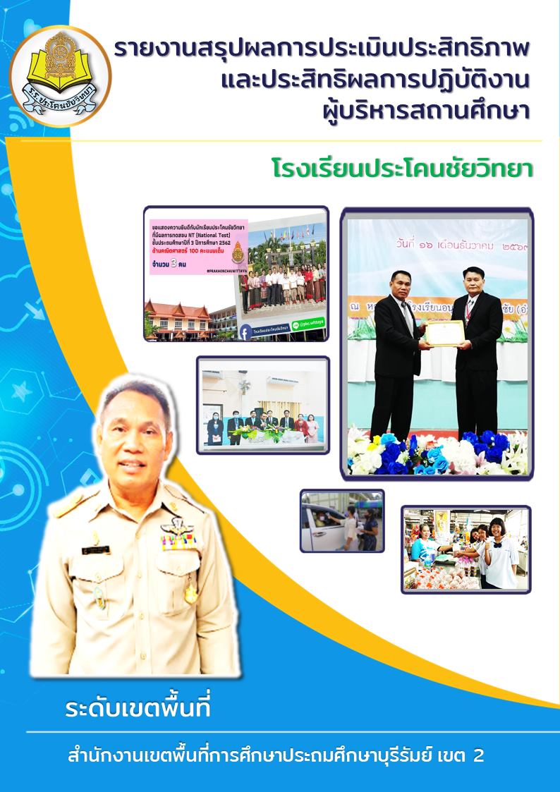 ดาวน์โหลดฟรี!! ไฟล์ รายงานสรุปประสิทธิภาพและประสิทธิผลผู้บริหารสถานศึกษา 5 ด้าน ไฟล์เพาเวอร์พอยต์ (ppt) แก้ไขได้