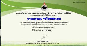 แบบทดสอบออนไลน์ เรื่อง พื้นที่ชุ่มน้ำ ผ่านเกณฑ์ 70% รับเกียรติบัตรฟรี โดยอุทยานวิทยาศาสตร์พระจอมเกล้า ณ หว้ากอ