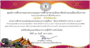 ขอเชิญทำกิจกรรมส่งเสริมการอ่าน 2 เมษายน "วันรักการอ่าน" ประจำปี 2564 รับเกียรติบัตรฟรี โดย กศน.อำเภอเมืองบึงกาฬ