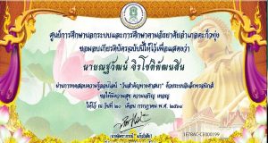 กิจกรรมส่งเสริมการอ่านออนไลน์ หัวข้อ“วันสำคัญทางศาสนา" ผ่านการทดสอบ 80 % ท่านจะได้รับเกียรติบัตรทางอีเมล์ โดยห้องสมุดประชาชนอำเภอตะกั่วทุ่ง จังหวัดพังงา