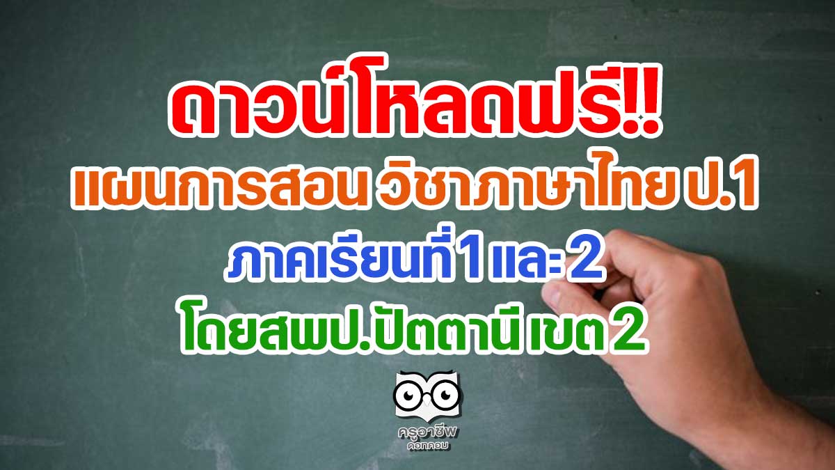 20 แผนการ สอน ป 2 ภาษา ไทย
 10/2022