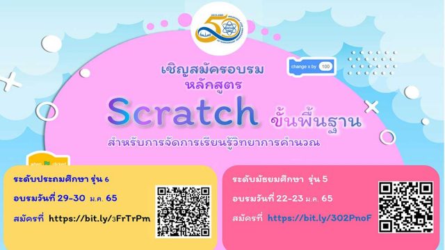 ด่วน!! สสวท.เปิดอบรมหลักสูตร