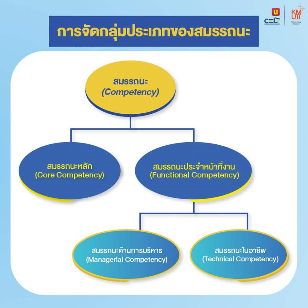 การจัดกลุ่มประเภทของสมรรถนะ