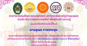 แบบทดสอบ หลักการครองตน ครองคน ครองงาน ที่ดีและถูกต้อง
