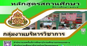 ดาวน์โหลดฟรี หลักสูตรสถานศึกษา 2565 และหลักสูตร​ 8​ กลุ่มสาระการเรียนรู้ ไฟล์เวิร์ด แก้ไขได้ เครดิต ครูฉลาด ไชยสุระ