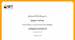 ขอเชิญอบรมออนไลน์ หลักสูตร อาชีพยุคใหม่ ทำอะไรแล้วปัง (WMD1009) รับเกียรติบัตรทันที โดยตลาดหลักทรัพย์แห่งประเทศไทย