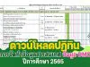 ปฏิทินการจัดทำข้อมูลสารสนเทศทางการศึกษา และข้อมูลนักเรียนรายบุคคล DMC ปีการศึกษา 2565