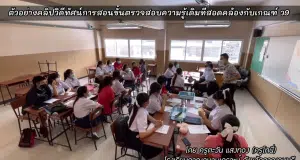 ตัวอย่างคลิปวิดีทัศน์การสอนขั้นตรวจสอบความรู้เดิม ตามเกณฑ์ ว9 (PA) โดย ครูโทนี่ ตะวัน แสงทอง