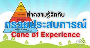 ทำความรู้จักกับกรวยประสบการณ์ Cone of Experience เพื่อปรับการสอนให้เป็น Active Learning!