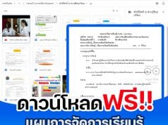 ดาวน์โหลด แผนการจัดการเรียนรู้แบบ Active Learning ไฟล์เวิร์ด พร้อมสื่อการสอน ชั้น ม.1-6