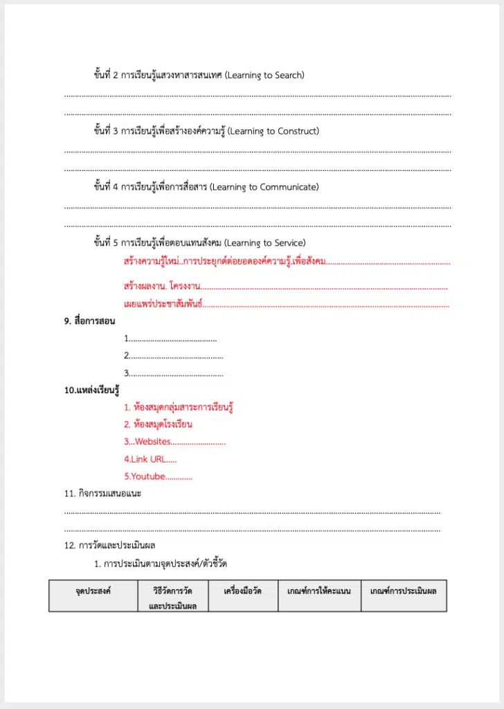 ดาวน์โหลดไฟล์ ตัวอย่างแผนการจัดการเรียนรู้ Active Learning กระบวนการเรียนรู้ 5 ขั้นตอน (5 STEPs) โดยคุณครูอุทัย ชังชั่ว