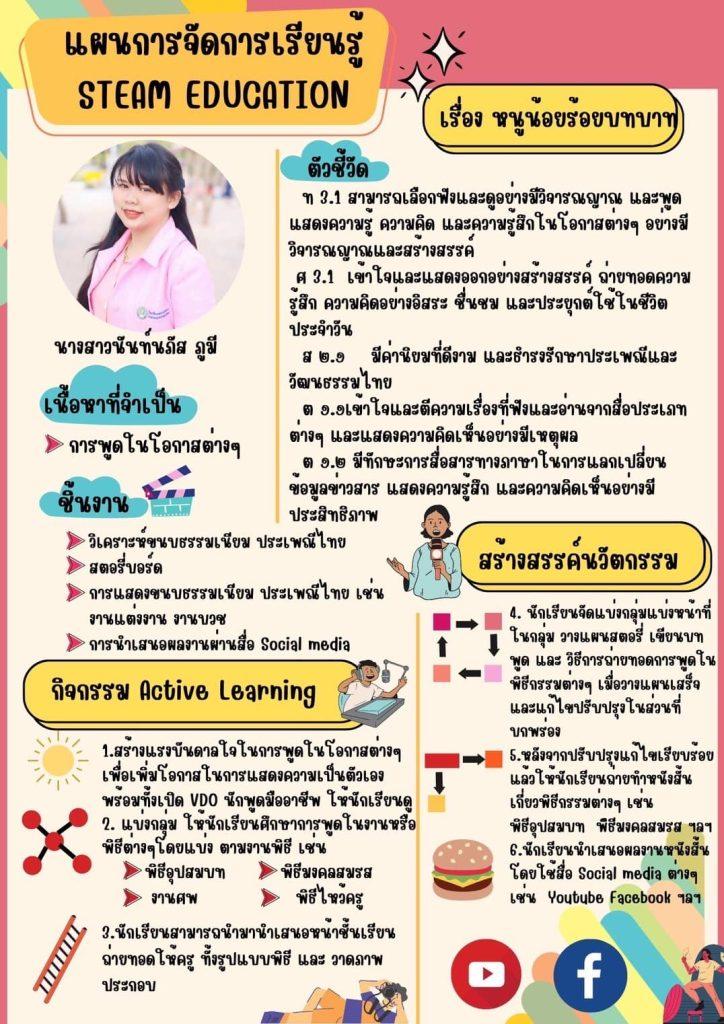 ดาวน์โหลดฟรี!! รวมตัวอย่างแผนการสอนหน้าเดียว Active Learning  โดยครูครรชิต มนูญผล