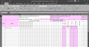แจกฟรี!! โปรแกรมตัดเกรดแบบ Excel สำเร็จรูป ประเมินผลสัมฤทธิ์ทางการเรียนอัตโนมัติ ทั้งรายเทอมและรายปี เครดิตเพจ วิชาการ