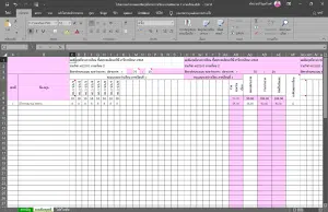แจกฟรี!! โปรแกรมตัดเกรดแบบ Excel สำเร็จรูป ประเมินผลสัมฤทธิ์ทางการเรียนอัตโนมัติ ทั้งรายเทอมและรายปี เครดิตเพจ วิชาการ