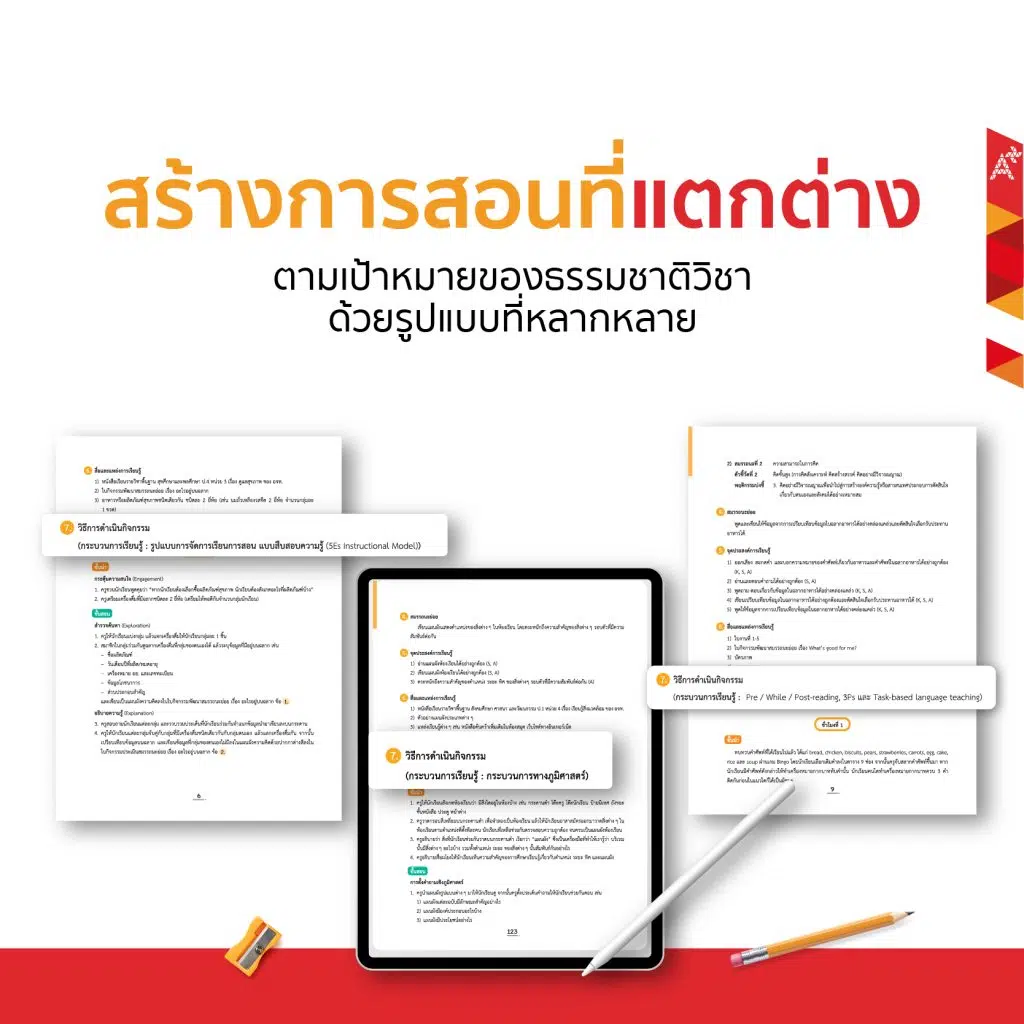 ดาวน์โหลดฟรี แผนกิจกรรมจัดการเรียนรู้เชิงรุก Active Learning เพื่อพัฒนาสมรรถนะผู้เรียน ครบทุกกลุ่มสาระฯ ทุกวิชา ทุกระดับชั้น ป.1 - ม.6 โดย อักษรเจริญทัศน์