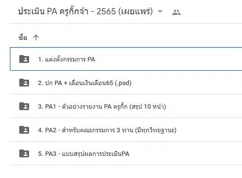 ดาวน์โหลดฟรี!! ตัวอย่างสรุปรายงาน 10 หน้า วPA 15 ตัวชี้วัด ไฟล์ Word พร้อมปกสวย และเอกสาร PA2 / PA3 โดยเพจครูกิ๊กจ้า :: กฤติยา พลหาญ