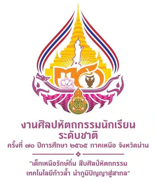 สถานที่จัดงานระดับภาค ภาคเหนือ จ.น่าน ระหว่างวันที่ 3 – 5 กุมภาพันธ์ 2566