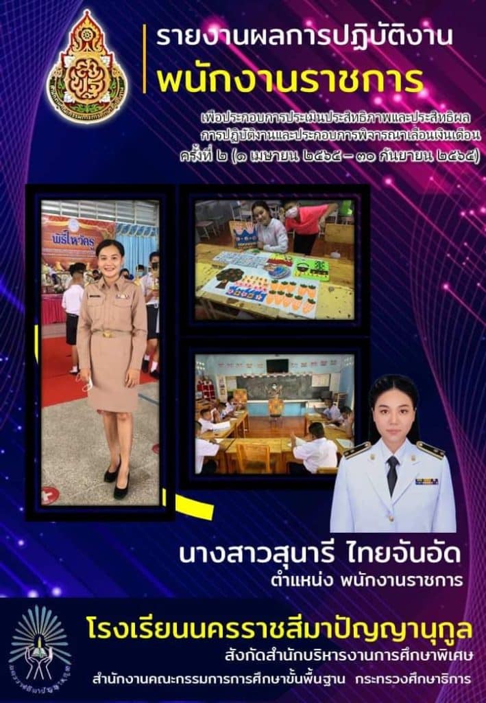 แจกไฟล์หน้าปกรายงานผลปฏิบัติงานข้าราชการครูและบุคลากรทางการศึกษา ว.PA ปี 2566 ไฟล์เวิร์ด doc พร้อมปก