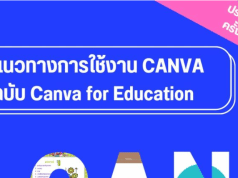 แจกไฟล์ เอกสาร คู่มือแนวทางการใช้งาน Canva ฉบับ Canva for education โดยศน.รัชภูมิ สมสมัย