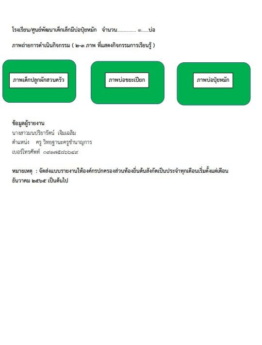 แจกไฟล์ โครงการ แบบรายงานโครงการหนูน้อยปลูกผักสวนครัวเพื่อความมั่นคงทางอาหาร ไฟล์เวิร์ด แก้ไขได้