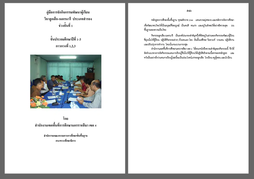 ดาวน์โหลด แผนการสอนวิชาลูกเสือ แผนการจัดกิจกรรมลูกเสือ ชั้น ป.1 – ม.3 ไฟล์ WORD 