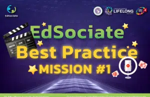 ขอเชิญทุกท่านร่วมกิจกรรม Best Practice Mission 2023 การใช้ความรู้จาก EdSociate Webinar รับโล่รางวัลจาก มหาวิทยาลัยเชียงใหม่ ทุกท่านที่ส่งผลงาน จะได้รับประกาศนียบัตรรับรองการเข้าร่วมกิจกรรม