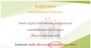 ขอเชิญปฏิญาณตนงดเหล้าเข้าพรรษา ประจำปี 2566 โดยกรมควบคุมโรค กระทรวงสาธารณสุข