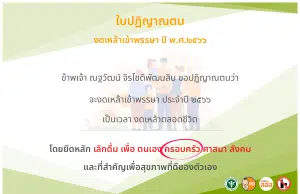 ขอเชิญปฏิญาณตนงดเหล้าเข้าพรรษา ประจำปี 2566 โดยกรมควบคุมโรค กระทรวงสาธารณสุข