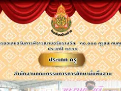 แจกไฟล์ ตัวอย่างแบบรายงานขอพิจารณา 10000 คุรุชน คนคุณธรรม ประเภท ครู โดยห้องเรียนอนุบาล by ครูจัสมิน