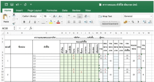 ดาวน์โหลดไฟล์ Excel ตารางคะแนน ตัวชี้วัด ตัดเกรด ปพ5 สำหรับครูทุกระดับชั้น