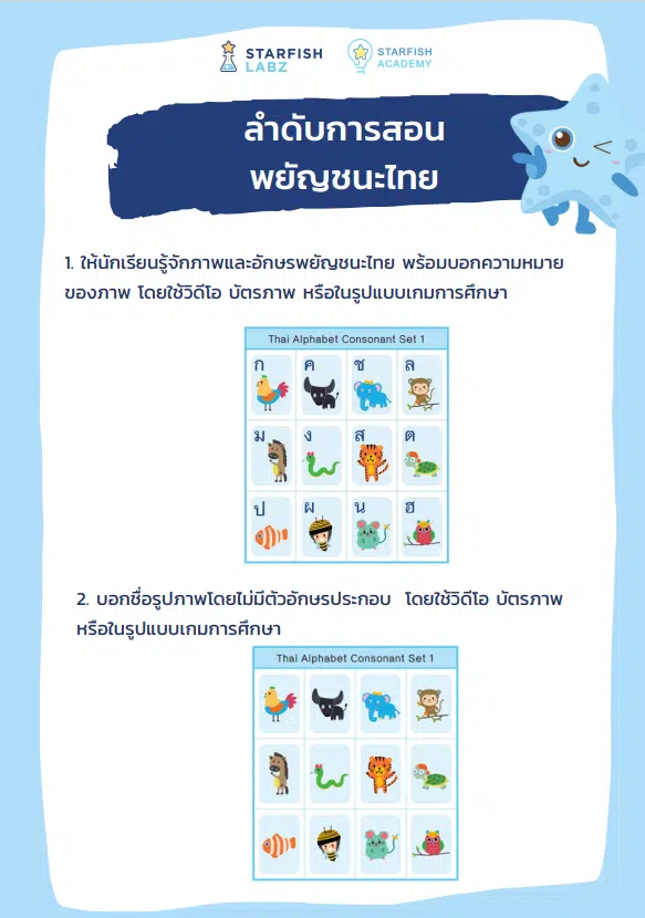 คอร์สเรียนออนไลน์ฟรี เทคนิคการสอนภาษาไทย 3R ชุดที่ 1 เติมเทคนิค เติมไอเดีย พร้อมนำกลับไปใช้ในห้องเรียนกันเลย!!โดย Starfish Labz