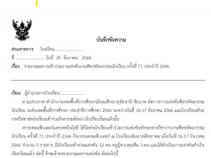 แจกไฟล์ รายงานการนำนักเรียนเข้าแข่งขันงานศิลปหัตกรรมนักเรียน ครั้งที่ 71 ปี 2566 ไฟล์เวิร์ด doc พร้อมปก แก้ไขได้