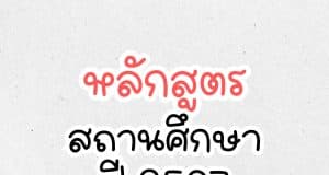 แจกไฟล์เวิร์ด doc หลักสูตรสถานศึกษา ปี 2567 หลักสูตรกลุ่มสาระ เพิ่มตัวชี้วัดระหว่างทางปลายทาง